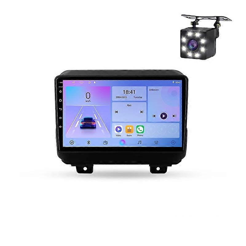 Car Radio Android For Jeep Wrangler 4 JL 2018-2019 Multimedia Player Stereo GPS Auto