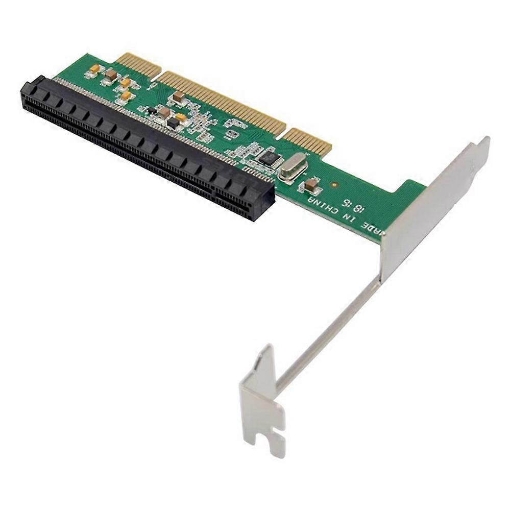 Adapterkort Dator Moderkort PCI till PCI-E16X Kortplats Adapter Expansionskort PXE8112 Chip Drivrutinsfri Adapter