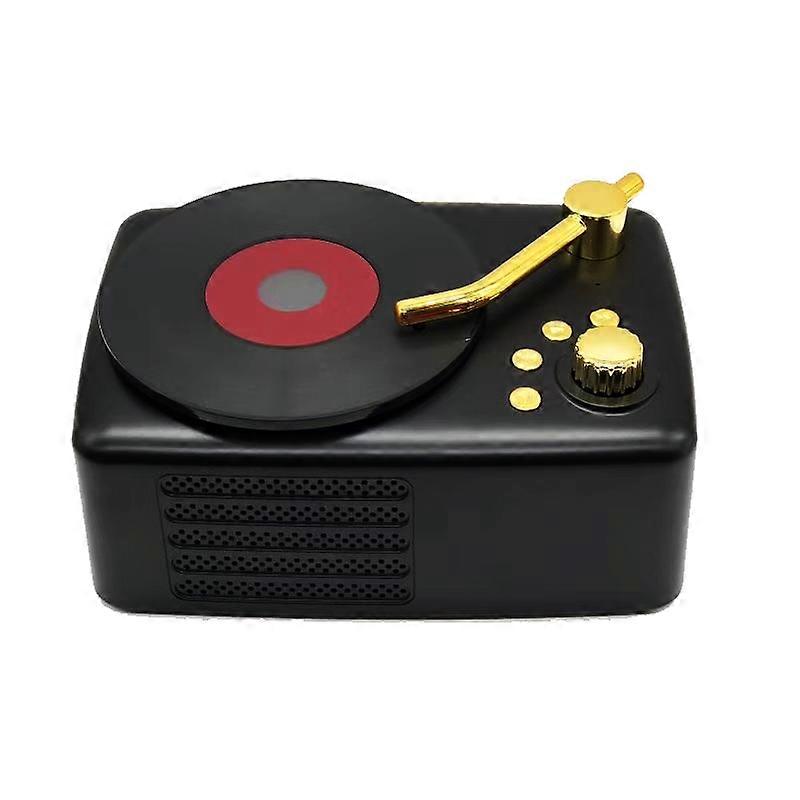 Retro Record Player Stijl Bluetooth Speaker