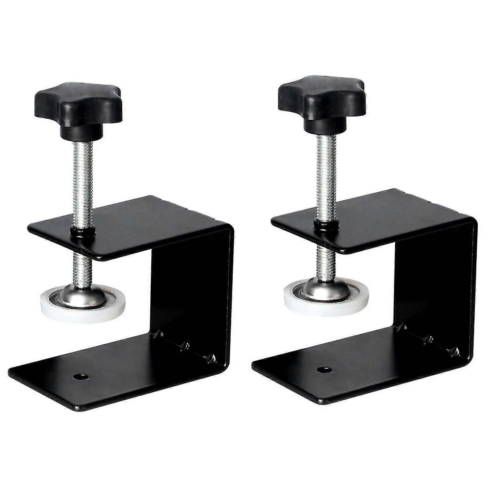 2pcs/set Drawer Fixing Clamp Smooth Mounting Clip Auxiliary Installation Cold Rolled Steel Tool Best Gift