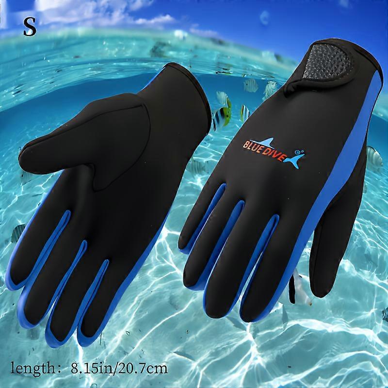 1pc Anti-Slip Diving Gloves for Winter Swimming, Surfing, and Underwater Work - Durable and Comfortable