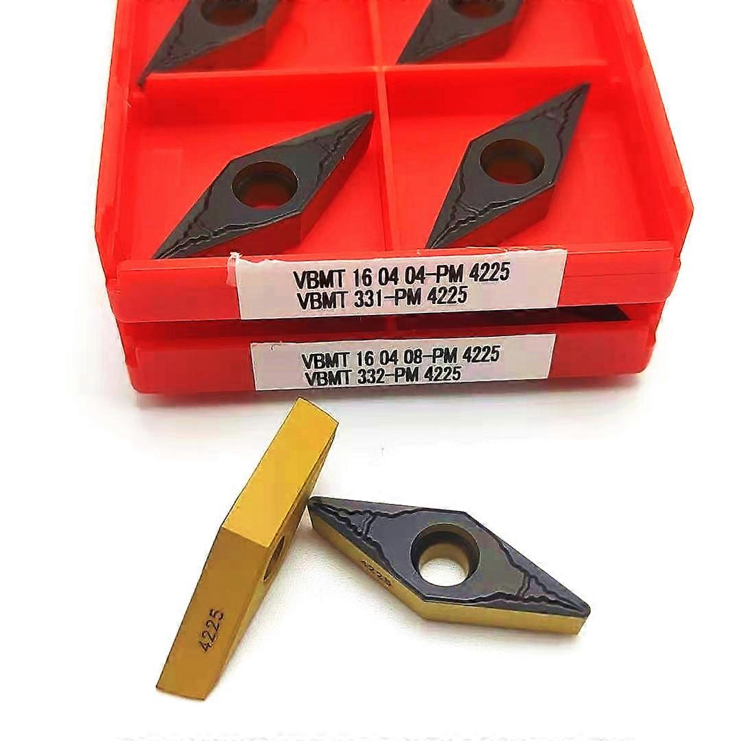 VBMT160404 VBMT160408 PM 4225 Milling Tool Turning Tool CNC Machine Tool Blade Steel Processing Carbide Insert Turning Tool