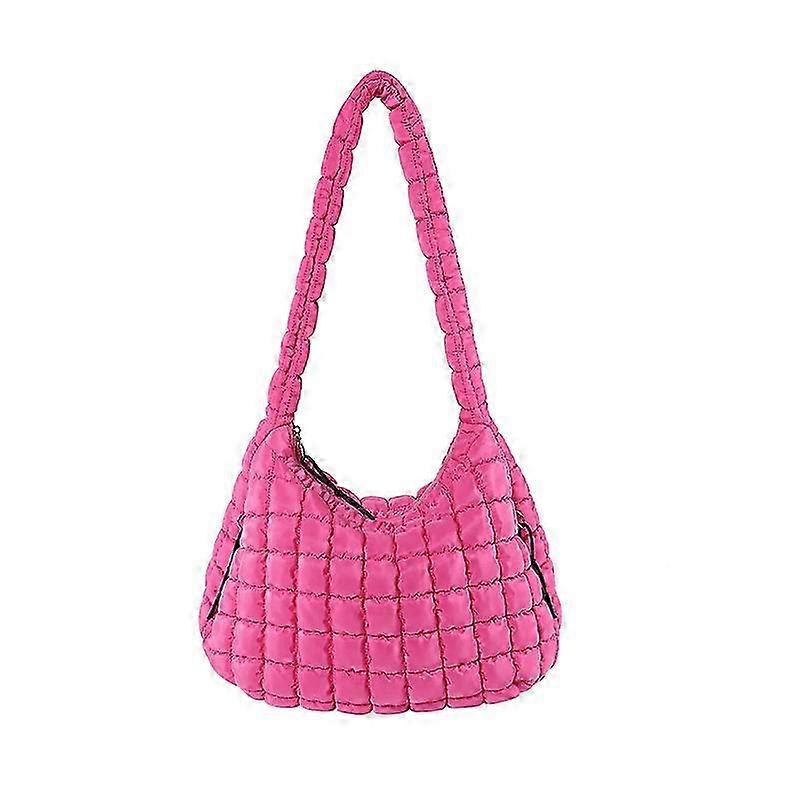 Quilted Tote Bag Large Quilted Carryall Puffer Shoulder Bag Lightweight Quilted Padding Hobo Bag Quilted Bag