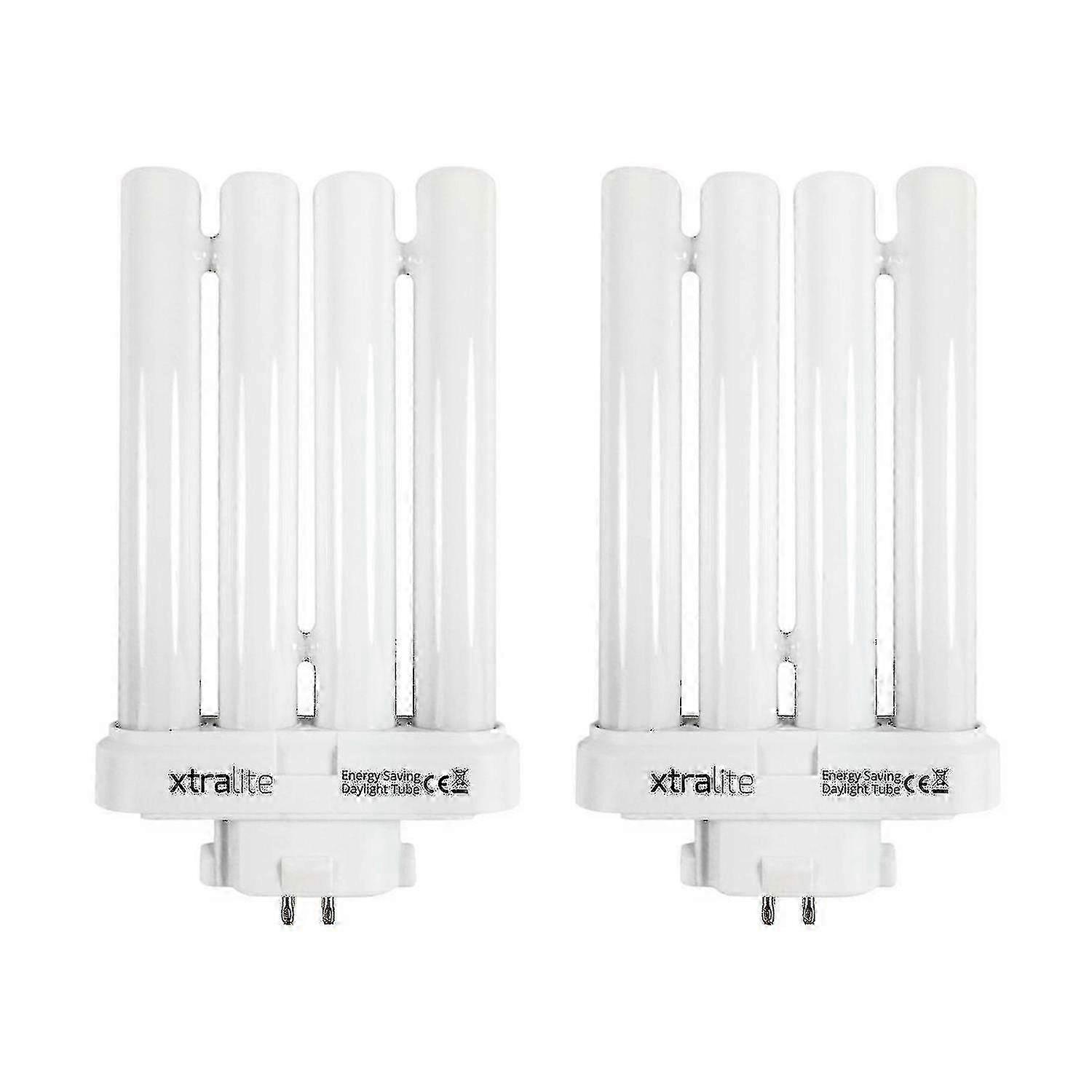 Xtralite 27w Yüksek Görüşlü Okuma Lambaları için Gün Işığı Yedek Ampul, 4 Pin Gx10q-4 Dört Tüp (6500k)