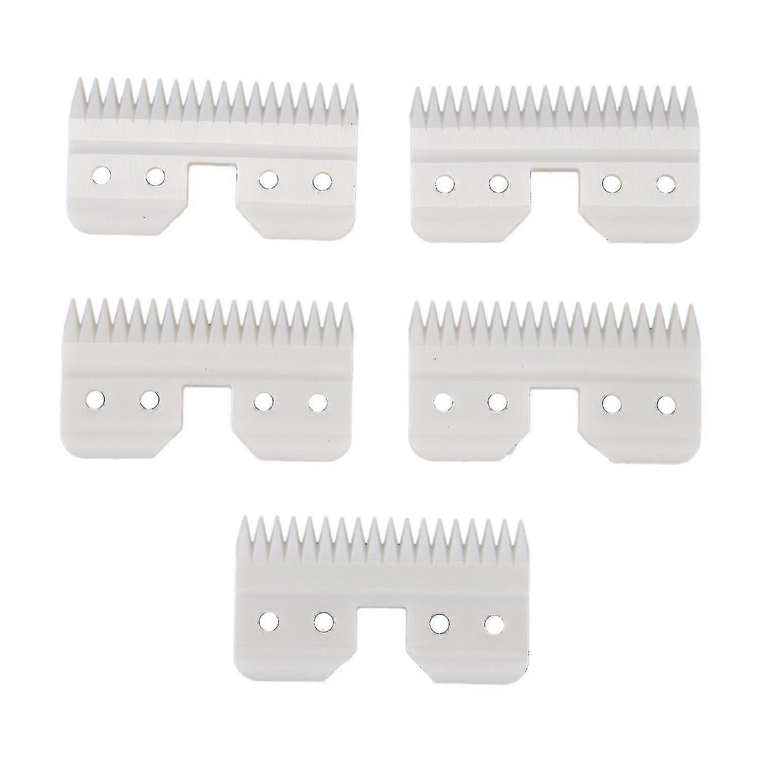 18teeth 5pcslot Pet Clipper Ceramic Moving Blade Standard A5 Blade Size And Durable