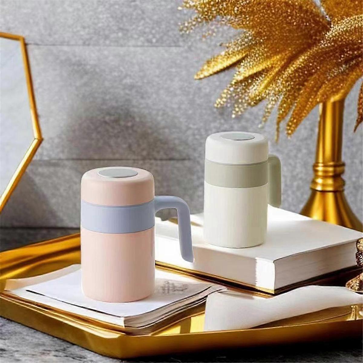 316 Stainless Steel Mug Double Layer Tea Cup Vacuum Cup Business with Handle Office Home Cup Insula