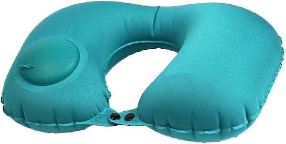 Almohada de cuello en forma de U Almohada de viaje Almohada de viaje Almohada inflable de felpa suave