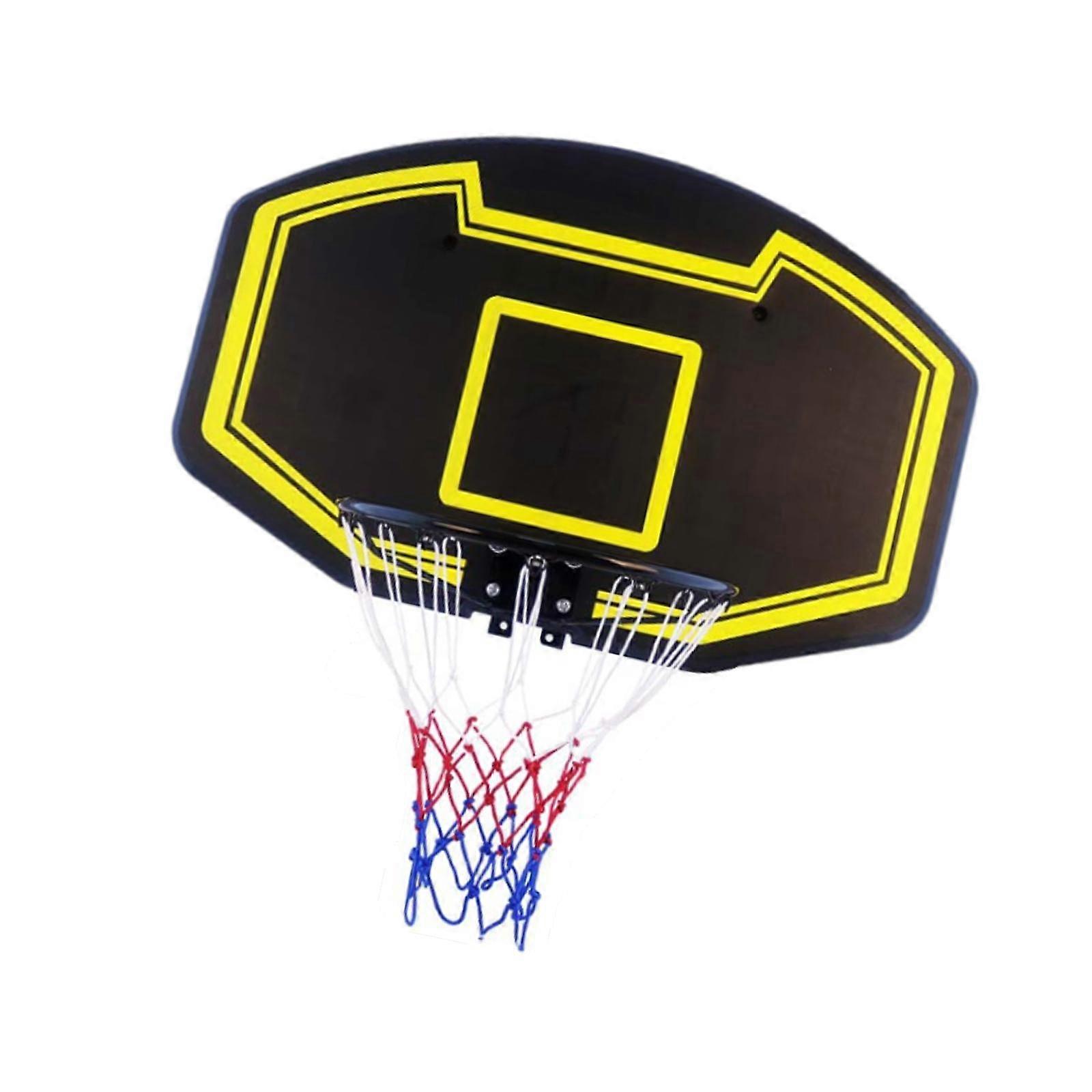 Väggmonterad basketkorg Robust professionell hängande korg Målbyte Svart