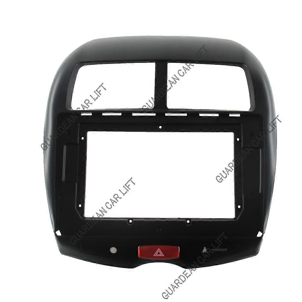 2 Din 10,1 polegadas Car Radio Installation DVD GPS mp5 Plastic Fascia Panel Frame para MITSUBISHI ASX 2013 ~ 2017 Dash Mount Kit