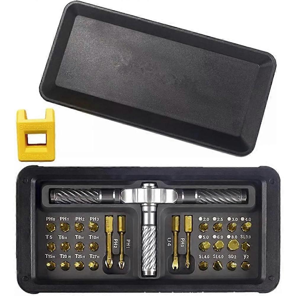 Precious Attach Screwdriver - 30 IN1 Magnetic Ratchet Screwdriver Set