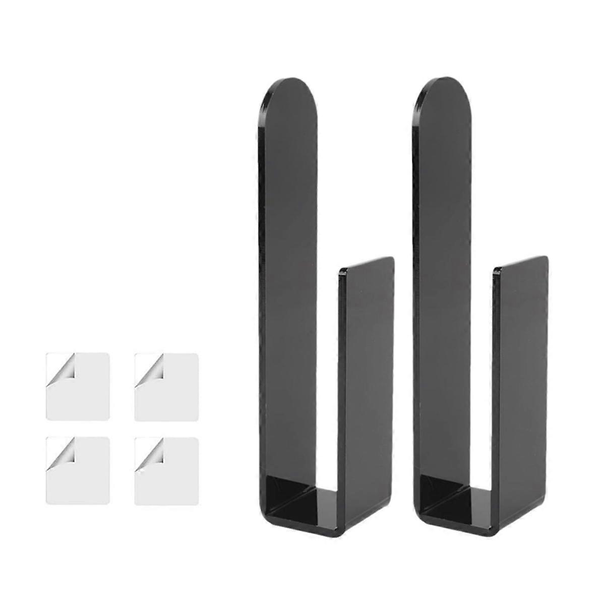 2PCS Acrylic Wall Mounted Hat Hook, Baseball Hat Organizer, Multi-Purpose Hat Holder, for Baseball