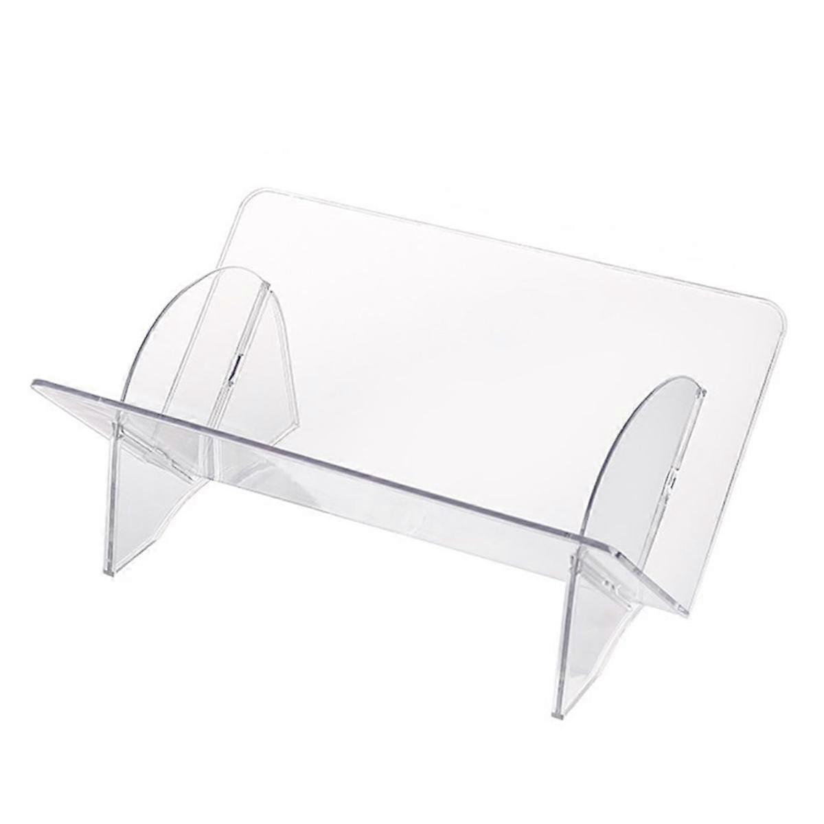 Inclined Mouth Book Stand File Rack Desktop Reading Bookshelf Stand Book Folder Desk Storage Box Shelf C