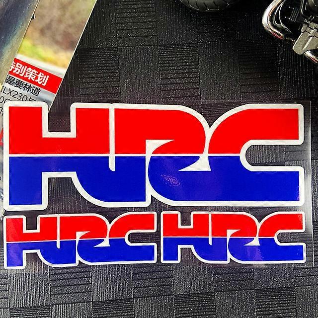 Motorcycle Stickers Wing Logo HRC Tank Helmet Racing Decal Red Kit For Honda Cbr250r Xrv750 Cbr600rr Hrc Forza Monkey 125