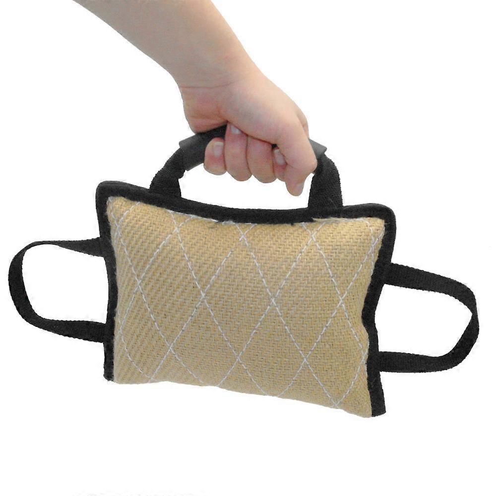 Durable Dog Training Biting Tug Pillow Cover with handle