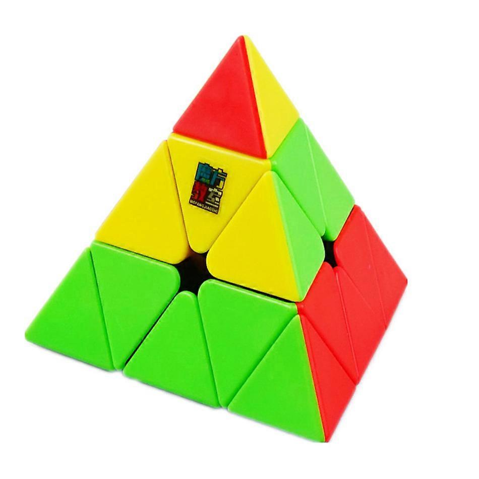 Moyu Meilong 3x3 Pyramid Stickerless Speed Magic Cube Educational For Children Kids Gift Toy