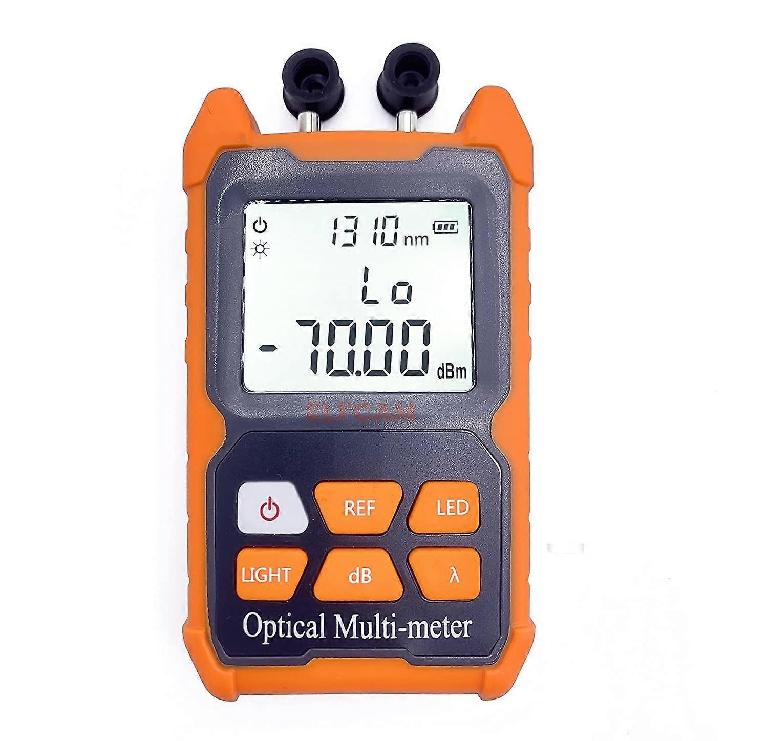 Portable Optical Multimeter E-200 Photometer with VFL, Test Range: -70 dBm to +6 dBm