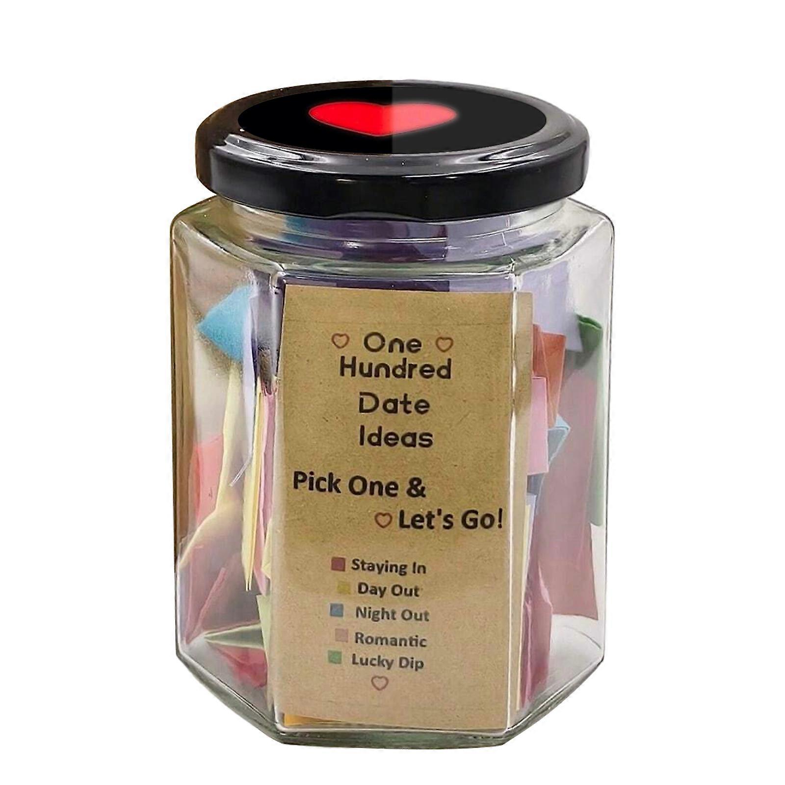 100 Date Ideas - Pick One & Let's Go - Unique Thoughtful Gift - Memorable Gift