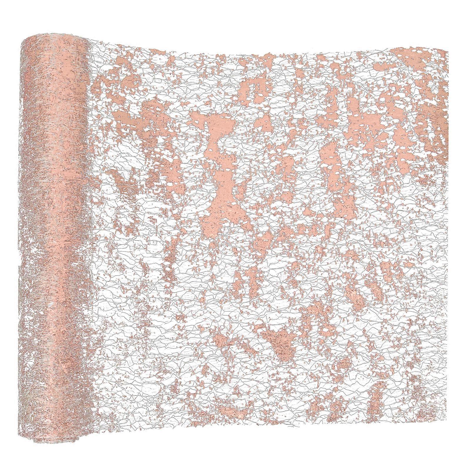 1 Roll Table Runner Table Decorations For Party Banquet Dining Mesh Table Runner