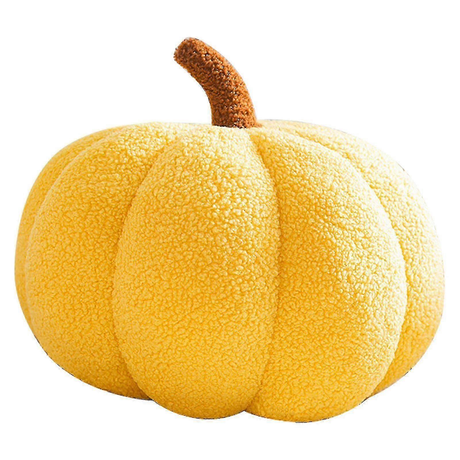 Halloween Pumpkin Plush Pillow Decor - Μαλακό χνουδωτό μαξιλάρι κολοκύθας για καναπέ - Χαριτωμένη διακόσμηση αποκριών