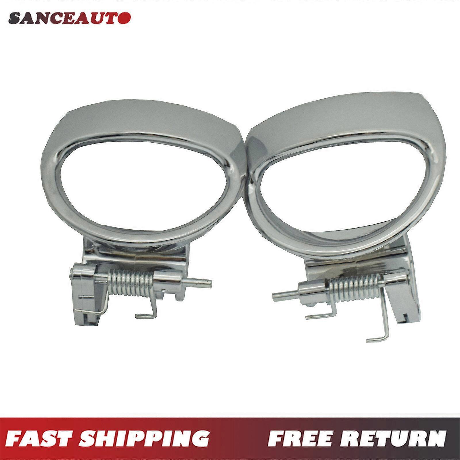 2PC Front / Rear Left Right Inside Chrome Door Handle For Chevy HHR 2006-2011