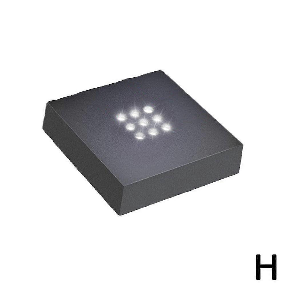 Led lysbase flerfarget show stativ displayplate 6 lysmodus fargeendring S202412278890