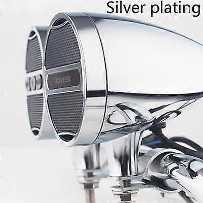 Amplificator MP3 Player pentru motociclete rezistent la apă Loudspeake 12V Music Player FM Radio Stereo Difuzor compatibil Bluetooth