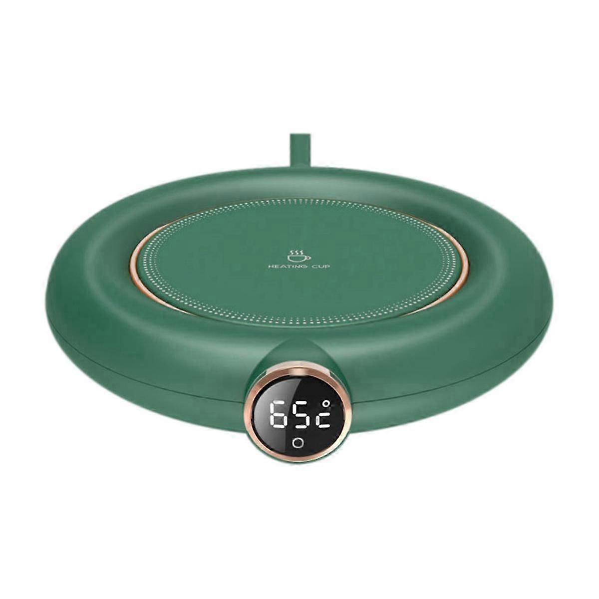 for Desk with Auto Shut Off, 3 Temp Settings, Ideal for Home & Office, (Without Cup) Green