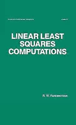 Linear Least Squares Computations