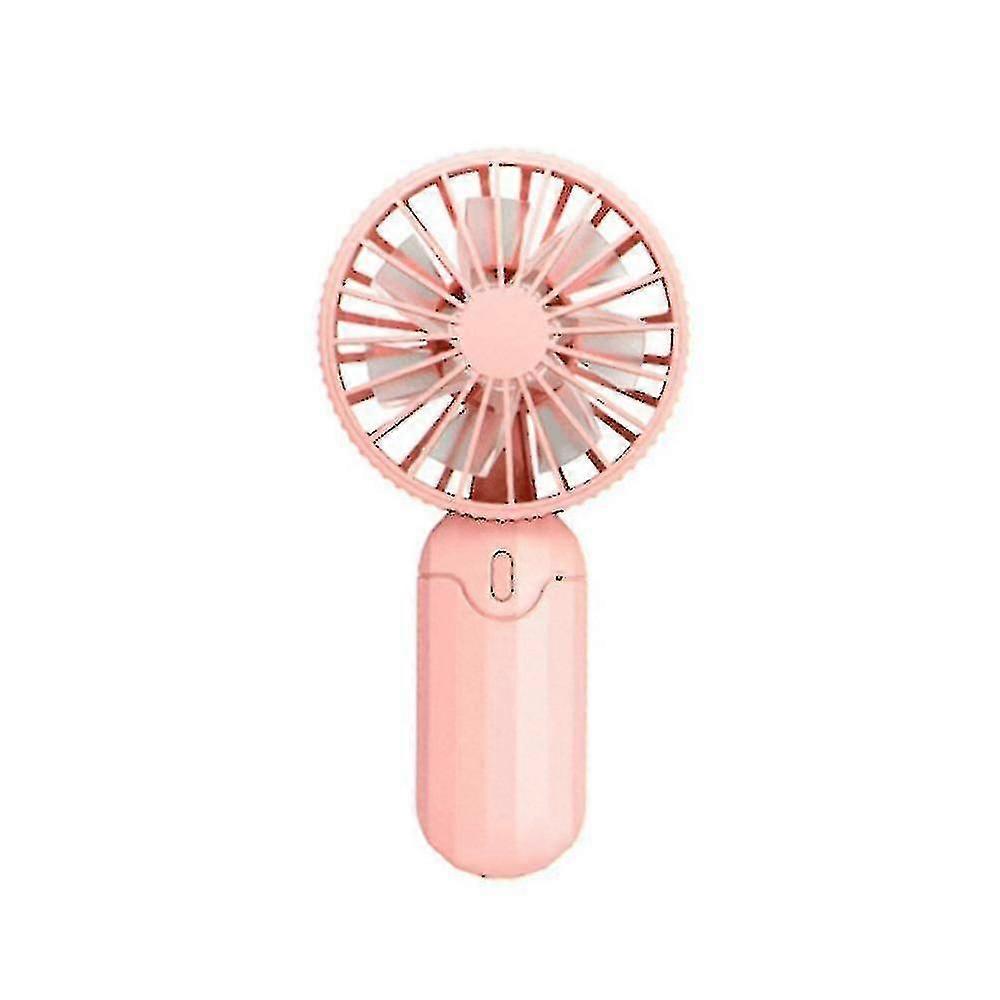 Mini Handheld Fan Usb Charging Pink