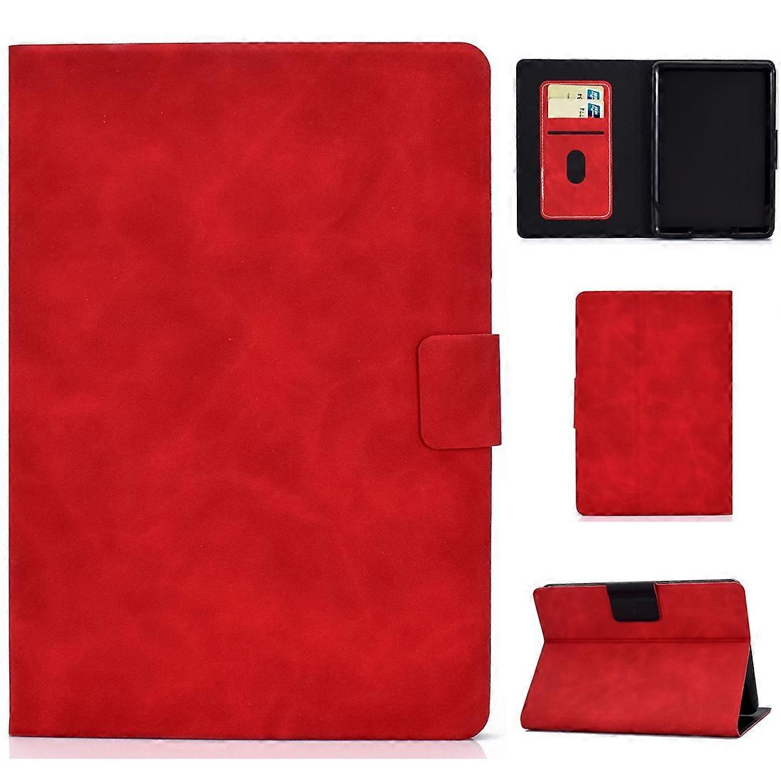 Cowhide Texture Horizontal Flip Leather Case with Holder & Card Slots & Sleep / Wake-up Function