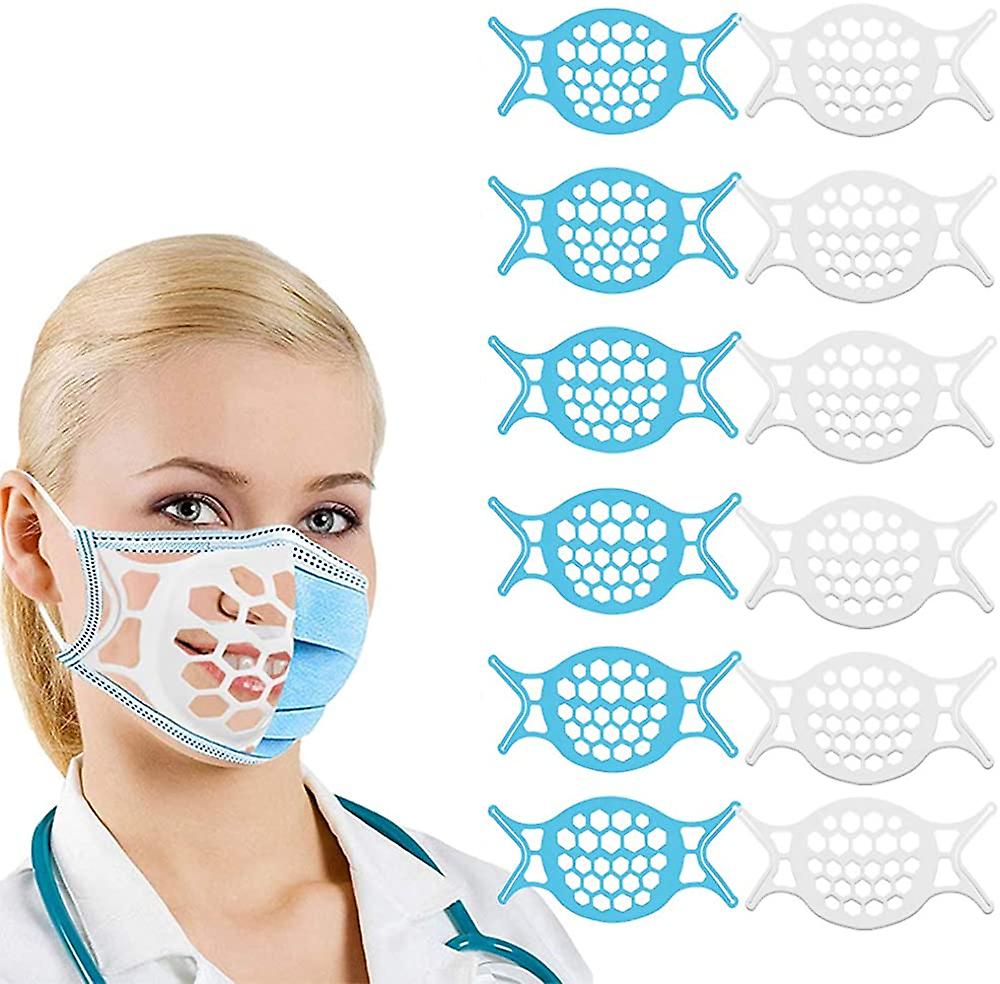 3D Mask Bracket Silicone  Face Mask Inner Support Frame -12pcs