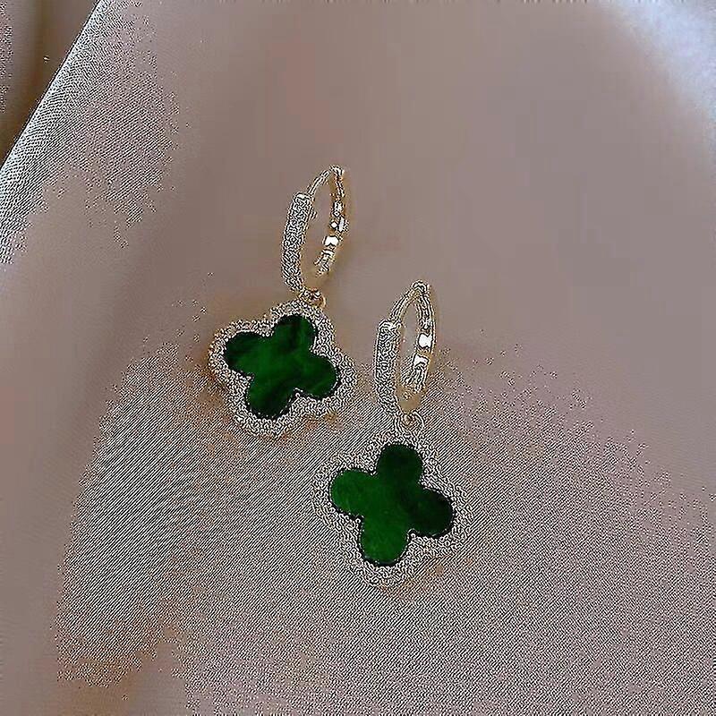 Pendiente de niña para mujer Stud Clover 's Premium Classic Chanel-like Eardrops