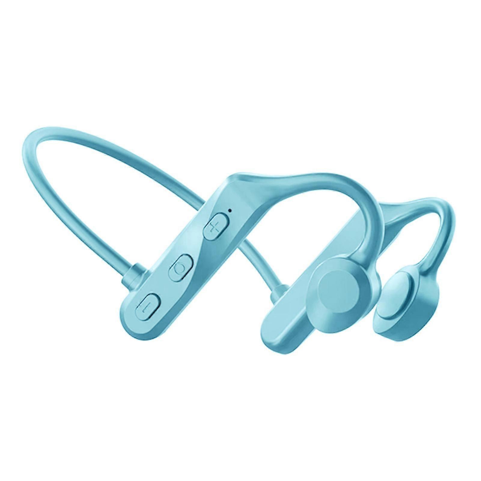 Kemik İletim Kulaklık Kulak Kancası 3D Stereo Bas Bluetooth uyumlu 5.0 Spor Kulaklık Kablosuz Kulaklık Açık için