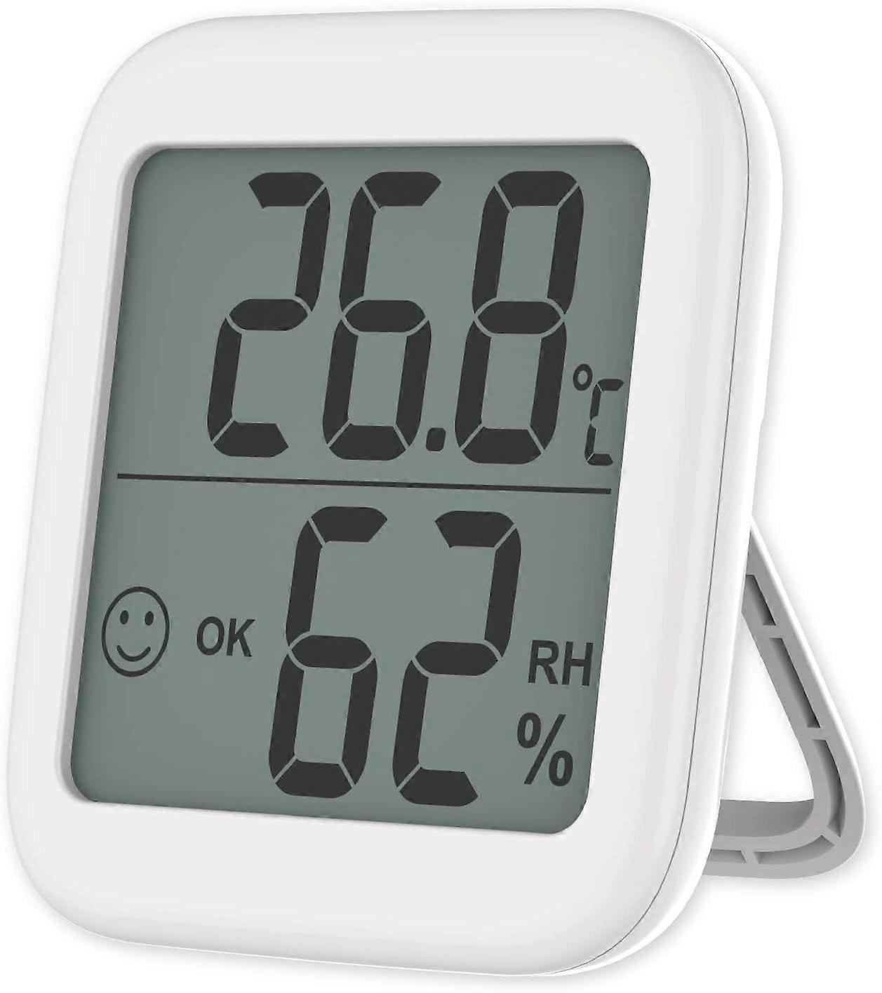 Digital Hygrometer Indoor Thermometer Room Thermometer and Humidity Gauge with Humidity and Temperature Monitor