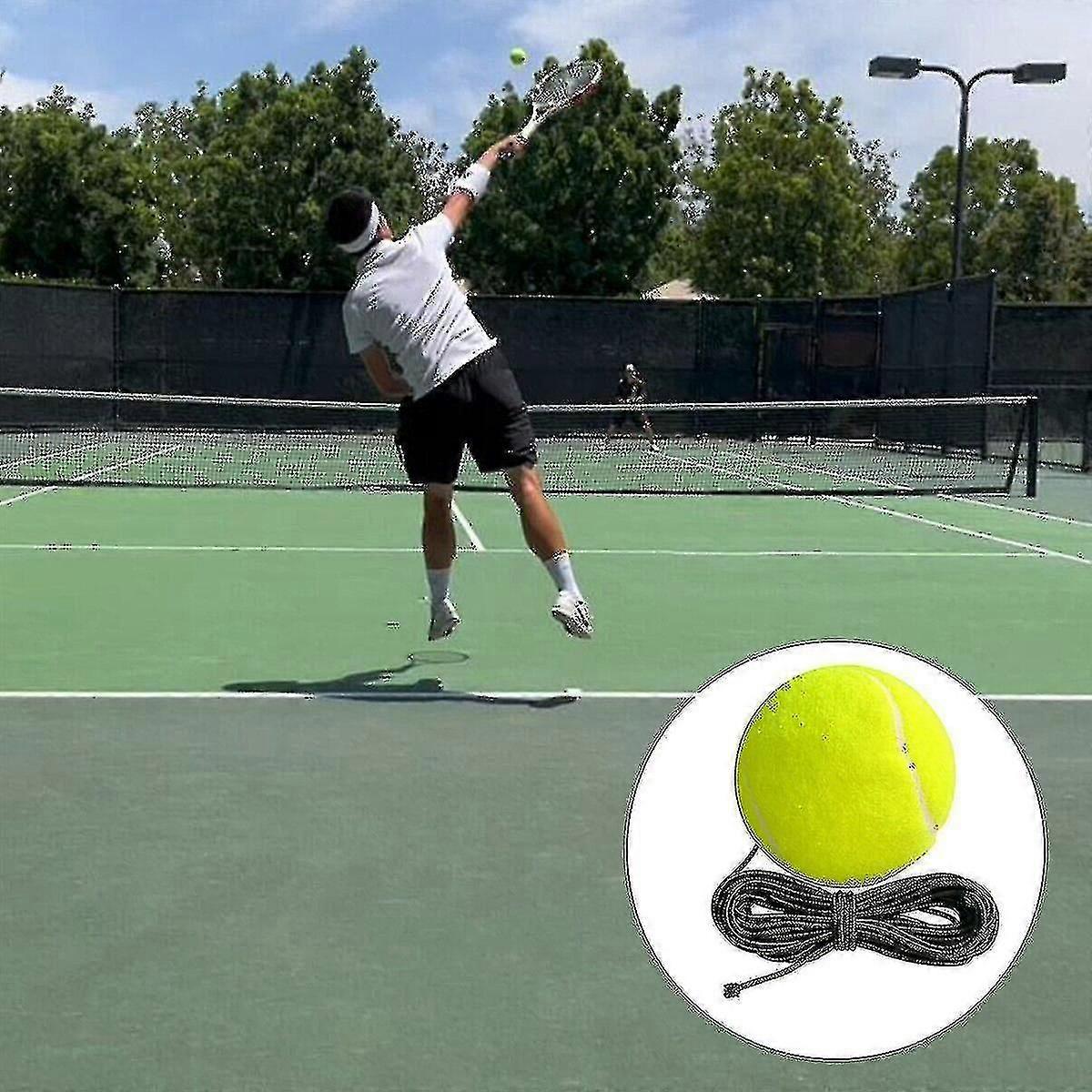 2x Tennis Training Swingball Replacement Ball Adjustable Tether Rope ...