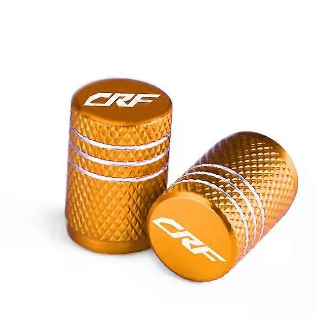 CRF Motorcycle Tire Valve Air Port Stem Cover Cap Plug CNC Aluminum Accessories For CRF250R CRF450R CRF450X CRF 250 450 R MAXP