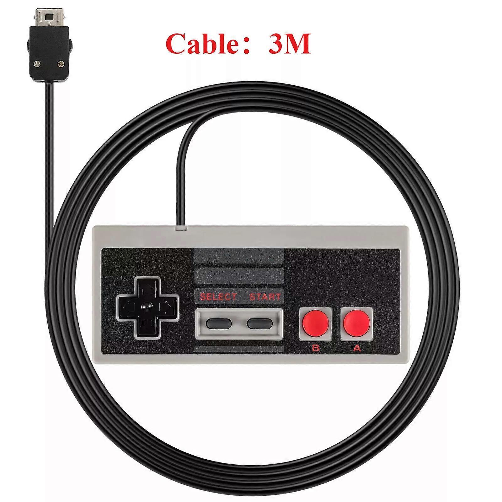 Classic Edition Console Video Game Wired Controller Remote For Nintendo NES Mini