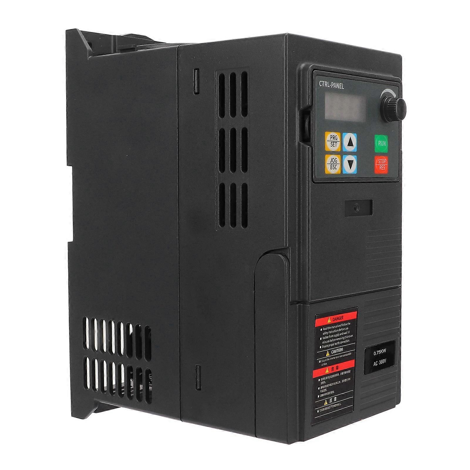 Variable Frequency Drive Vector Controller 0.75kW 3-Phase 340-440V Input