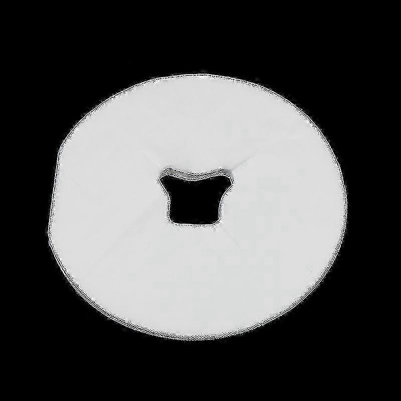 100pcs 일회용 얼굴 나머지 시트 머리 받침 요람 커버 마사지 침대 화이트