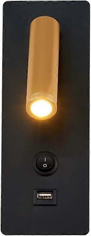 Adjustable CCT Bedside Reading Light with Accent Spot Lighting