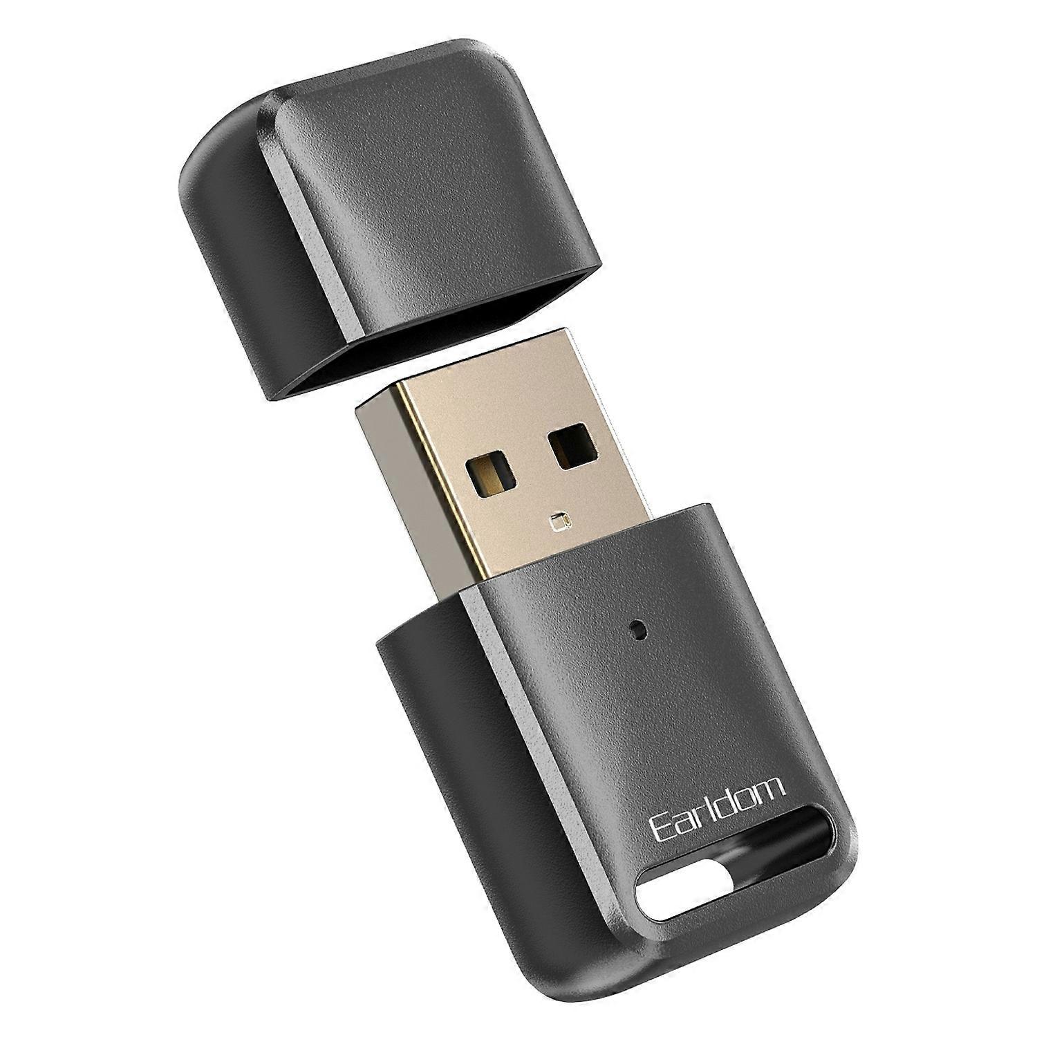 EARLDOM M91 USB Computer Bluetooth 5.0 Receiver Adapter for Mouse,Keyboard,Speaker