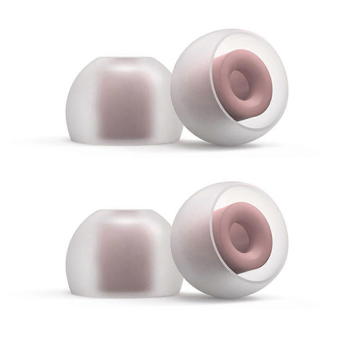 2Pairs -APB T300 Treble/Bass Enhancement Earphones Earbuds Soft Silicone Earphones (T300B+T300T) fo