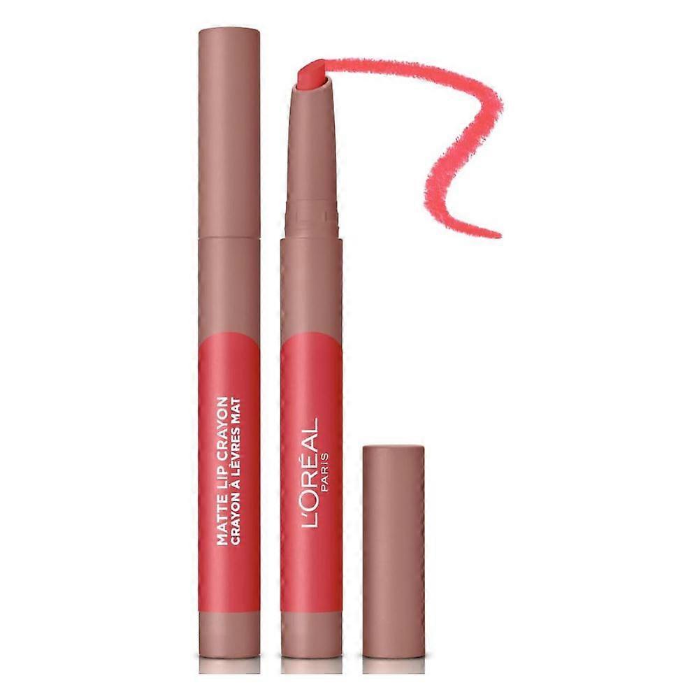 L'Oréal Unfallible Matte Lip Crayon - 108 Hot Apricot