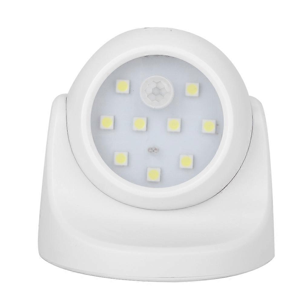 360 Rotation Smart Infrared Human Body Motion Sensor LED Wall Light Indoor Use, Motion Activated