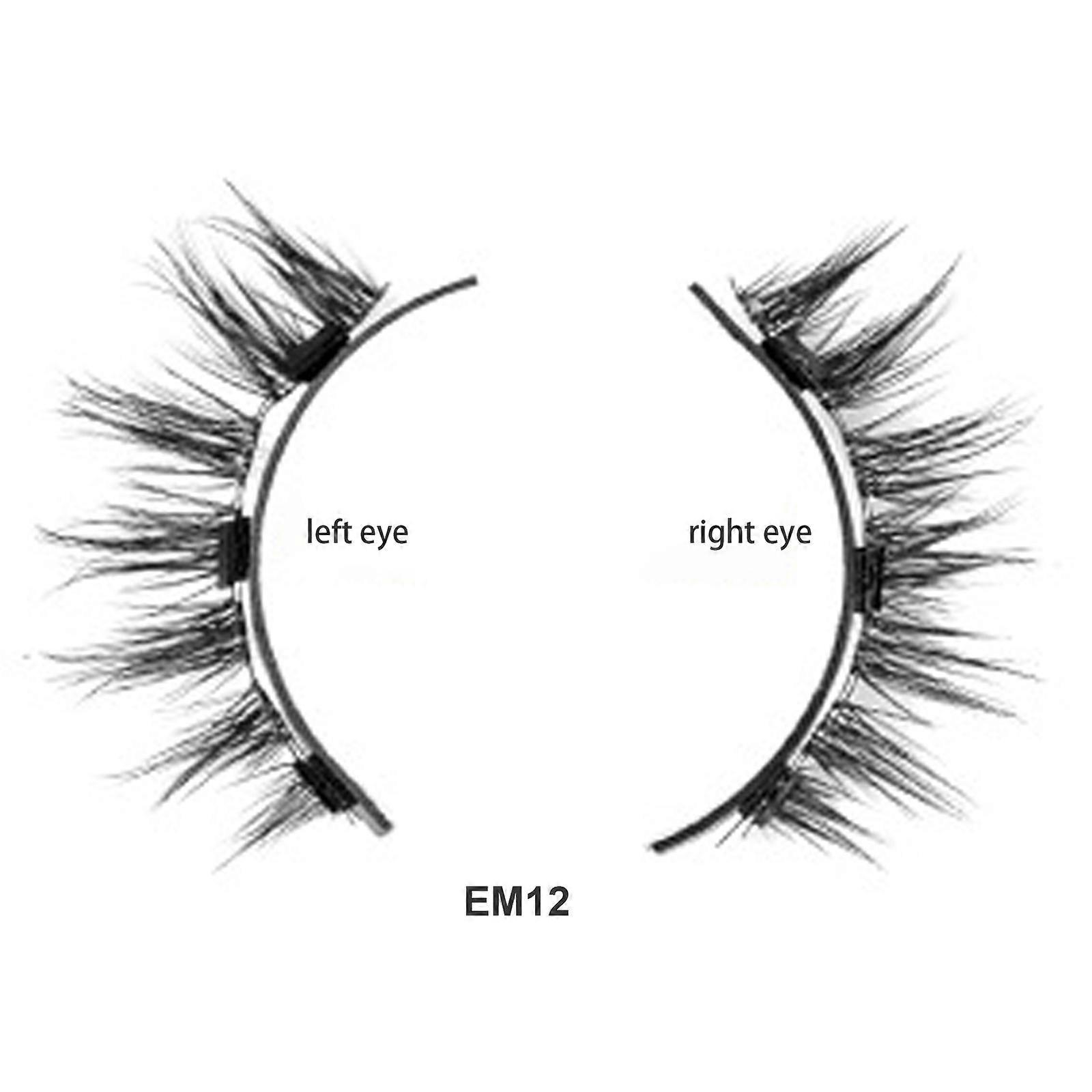 Reusable Magnetic False Eyelashes for Women and Girls No Liner Required Natural Looking Easy to Application