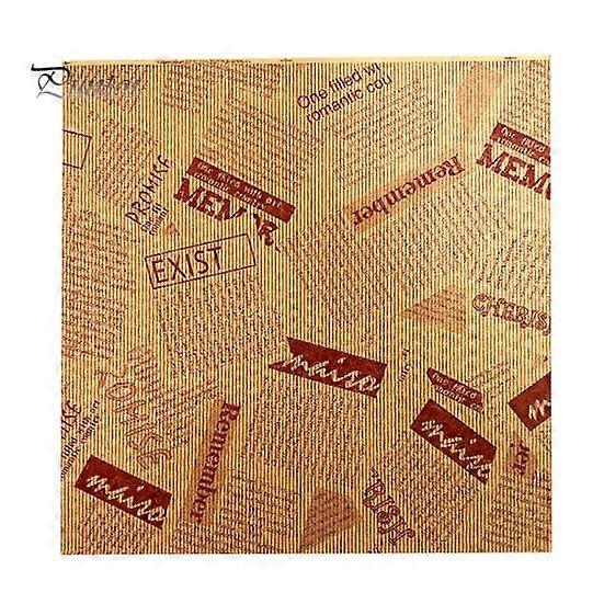 50 Sheets Baking Paper Food-Grade Anti-Oil Non-Stick High-temperature Resistant Greaseproof Baking Parchment