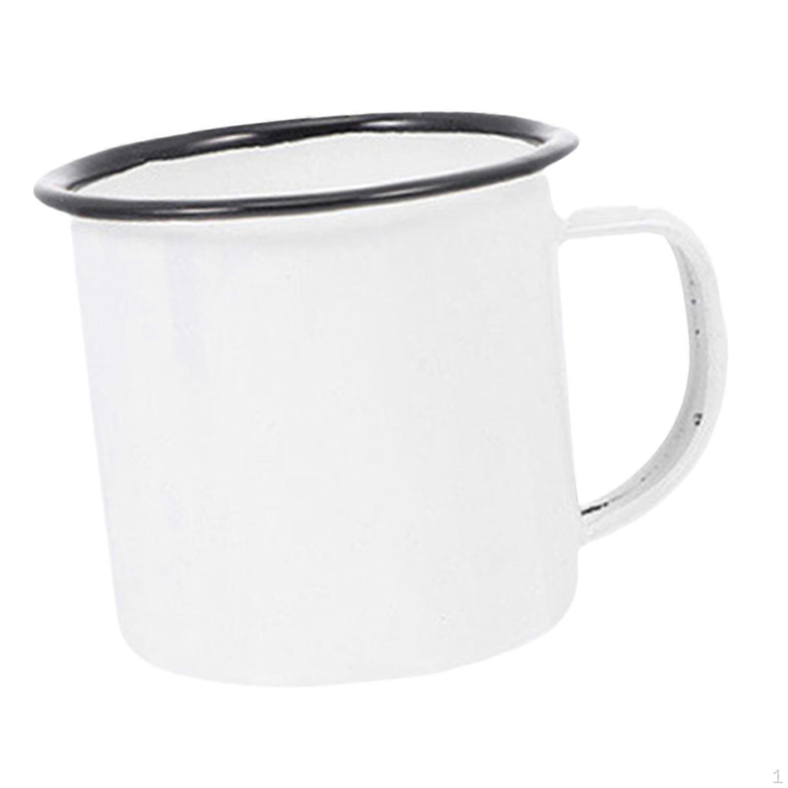 Enamel Coffee Mug Set for Everyday Use