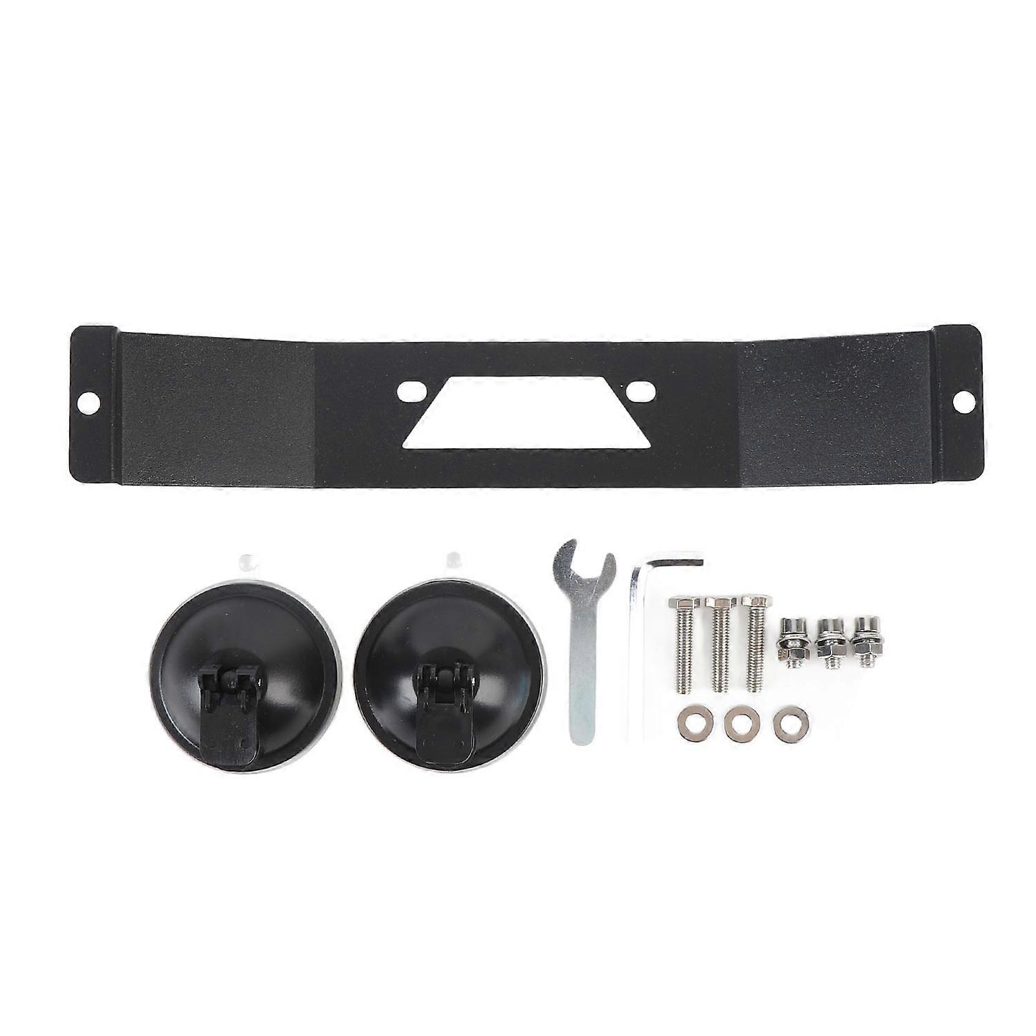 Suction Cup Mounting Kit for Mini Dish Antenna Aluminum Alloy Base Bracket for Car RV Boat