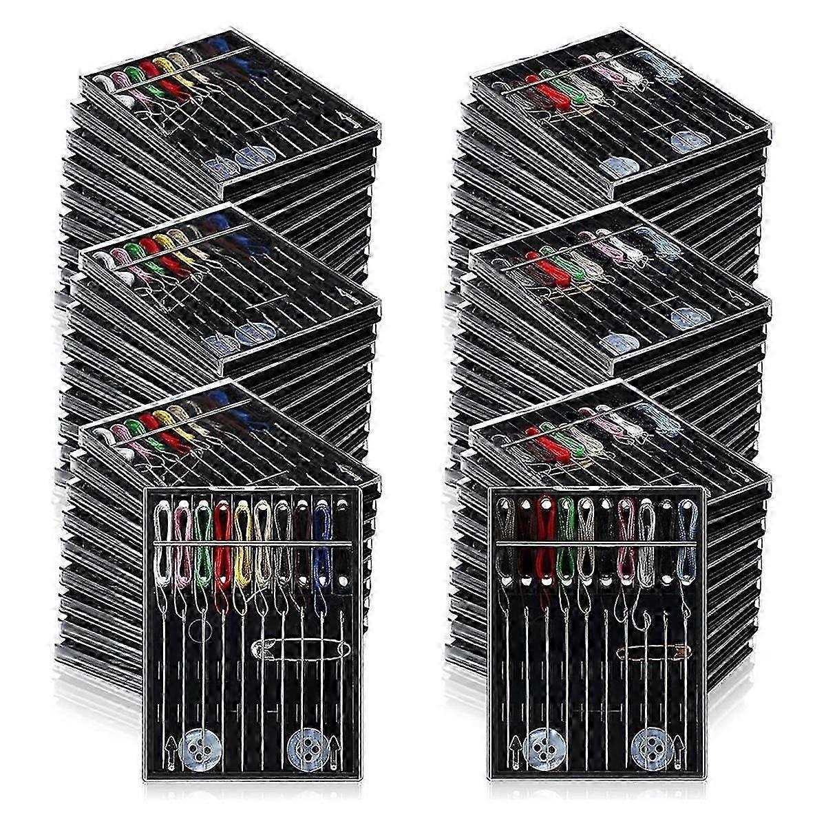 Mini Sewing Kit Bulk Easy Pre Threaded Needle Kit Travel Sewing Kit Threaded Needle Holder Small Ho