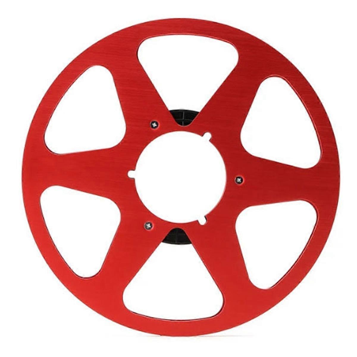 10inch Metal Tape Reel Open Reel Empty Tape Reel 6 Hole Open Reel Audio Aluminum Takeup Reel